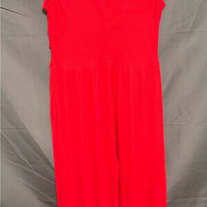 Elegant Red Jumpsuit